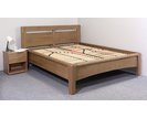 Zvýšená postel dvoulůžko z masivu CAMILLA, masiv buk