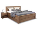Zvýšená postel s úložným prostorem CAMILLA, masiv buk