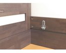 Kování - postel s úložným prostorem ANTONIO, masiv buk