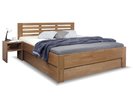 Zvýšená postel s úložným prostorem MICHALIS, masiv buk