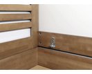 Rohové spoje - postel s úložným prostorem MICHALIS