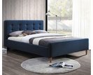 Čalouněná postel s úložným prostorem CS11652, tmavě modrá látka, 160x200 cm Čalouněná postel s úložným prostorem CS11652, tmavě modrá látka, 160x200 cm