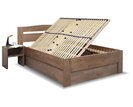 Rošty - postel s úložným prostorem ANTONIO, 120x200, masiv buk