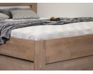 Zvýšená postel s úložným prostorem ANTONIO, 140x200, masiv buk