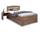 Zvýšená postel s úložným prostorem ANTONIO, 90x200, masiv buk