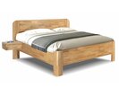 Dřevěná manželská postel ELEN, buk