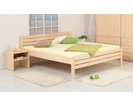 Zvýšené dvoulůžko KARLA senior 180x200cm, masiv smrk