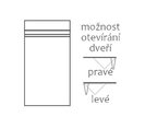 Šatní skříň - celošatní F153, masiv buk Šatní skříň - celošatní F153, masiv buk