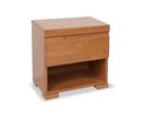 Noční stolek z masivu, policový F132