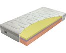 Středne tvrdá matrace GALAXY VISCOSTAR 25cm, 80x200cm, 140kg, líná pěna
