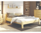 Postel 140x200 DREW-105 z masivu borovice
