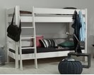 Dětská poschoďová postel Sendy 300W/05, masiv smrk - bílá Dětská poschoďová postel Sendy 300W/05, masiv smrk - bílá