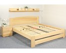 Postel z masivu Justina, 140x200, masiv buk Postel z masivu Justina, 140x200, masiv buk