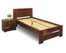 Jednolůžková postel s roštem Jirka, 80x200, 90x200, masiv smrk