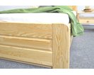 Postel jednolůžko s úložným prostorem LADA, masiv borovice