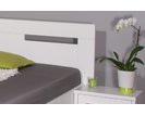Zvýšená postel s úložným prostorem VAREZZA 5 senior 160x200, 180x200, masiv buk, bílá