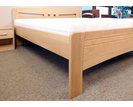 Zvýšená postel z masivu  EVITA 6,  160x200, 180x200, masiv buk