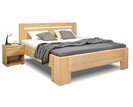 Vysoká dřevěná postel MAGNUS, masiv buk