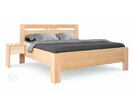 Vysoká dřevěná postel Matrix 3, masiv buk