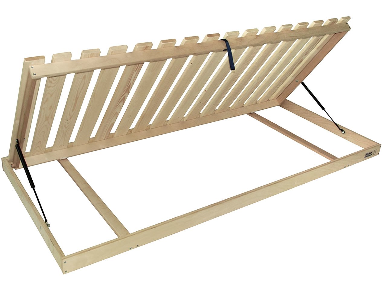 Vyklápěcí laťový rošt MASIV BVP 16L, 100x220, boční výklop