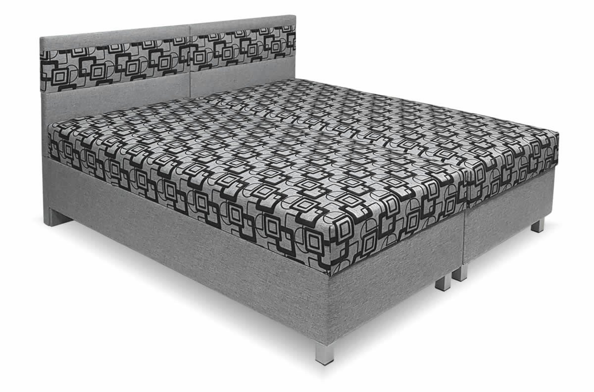 Čalouněná postel Agáta, s úložným prostorem