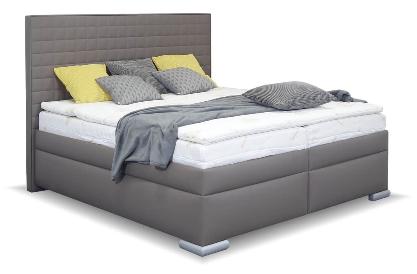 Americká postel boxspring RIALTO, s úložným prostorem