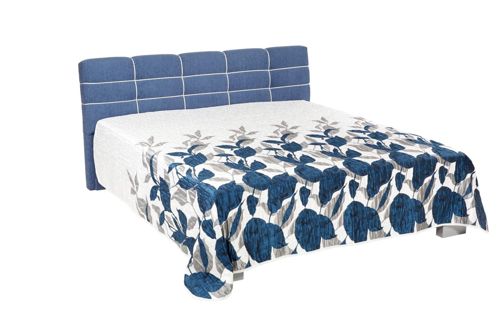 Zvýšená čalouněná postel Lena de Luxe, s úložným prostorem