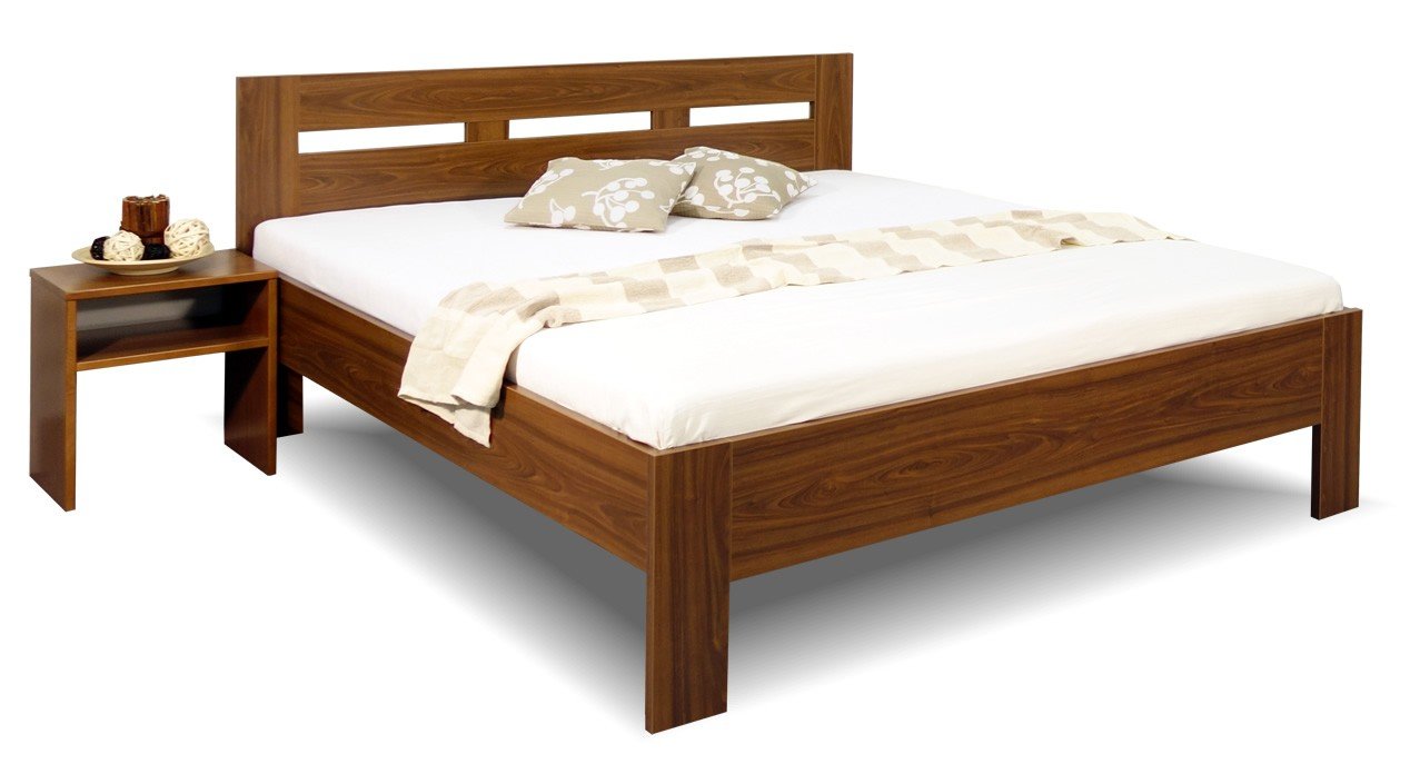 Manželská postel Pegas 160x200, 180x200, lamino