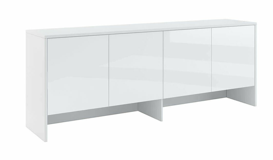 Levně Nádstavec LX-10 k sklápěcí posteli Monterasso 120x200, bílá mat