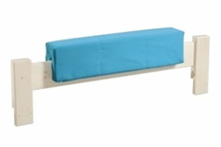 Látkový chránič na postele - zábrany D0487, světle modrý