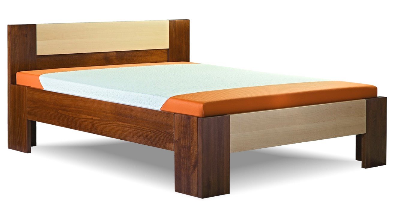 Levně Zvýšená postel Gaston, 160x200, 180x200, masiv buk