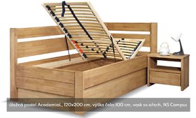 Úložná postel academia levá Úložná postel academia levá