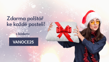 Zdravotní polštář ZDARMA ke každé objednávce postele!