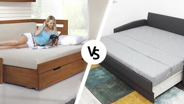 Rozkládací pohovky vs. rozkládací postele. Co je lepší? Rozkládací pohovky vs. rozkládací postele. Co je lepší?