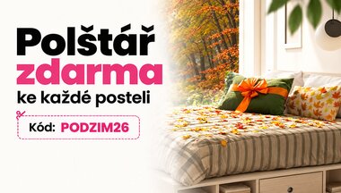 Přivítejte s námi podzim – k nové posteli získáte dárek zdarma!
