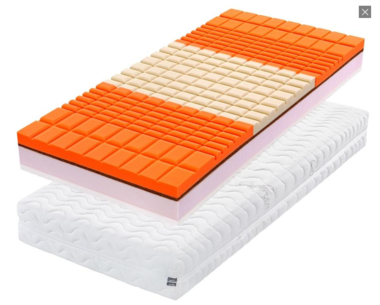 Tvrdá matrace ROMANTIKA KAŠMÍR 1+1 Zdarma, 20cm, 150kg