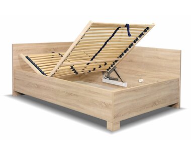 Rohová zvýšená postel Relita, s úložným prostorem, 140x200  Rohová zvýšená postel Relita, s úložným prostorem, 140x200