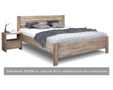 Sestavte si dřevěnou postel - pohled č. 2