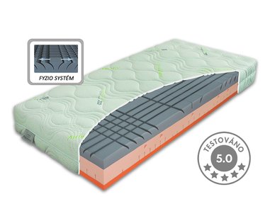 Středně tvrdá ortopedická matrace BIOSTRETCH, 25cm, 150kg Středně tvrdá ortopedická matrace BIOSTRETCH, 25cm, 150kg