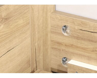 Manželská postel z lamina OTO Manželská postel z lamina OTO