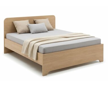 Manželská postel z lamina OTO