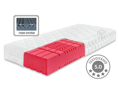 Středně tvrdá ortopedická matrace ARELIA PLUS,  22cm, 150kg, studená pěna Středně tvrdá ortopedická matrace ARELIA PLUS,  22cm, 150kg, studená pěna