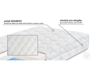 Matrace Dia Visco HI, 22cm - potah