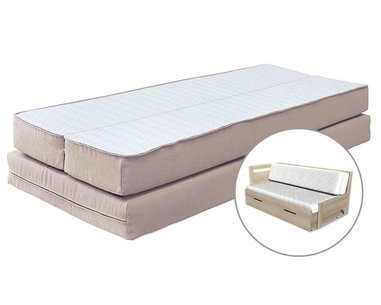 Tvrdší čalouněná matrace REMIRA - sada k rozkládací posteli, 14cm, 90x200cm, 2x45x200cm (půlená), 120kg Tvrdší čalouněná matrace REMIRA - sada k rozkládací posteli, 14cm, 90x200cm, 2x45x200cm (půlená), 120kg