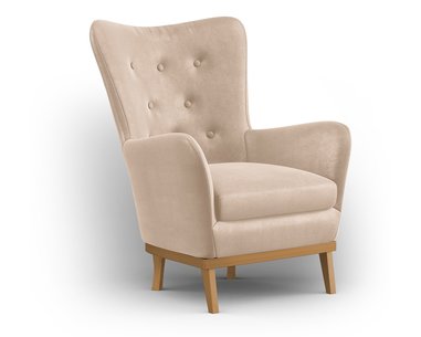 Designové čalouněné křeslo DE LUXE button