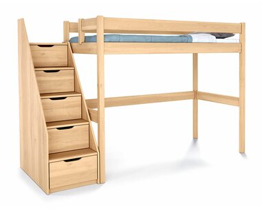 Patrová postel JUNIOR 17, masiv buk   Patrová postel JUNIOR 17, masiv buk
