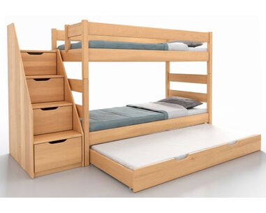 Přistýlka - postel se schody JUNIOR 4