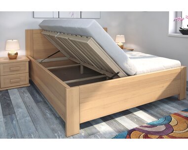 Postel Ivana - detail čela