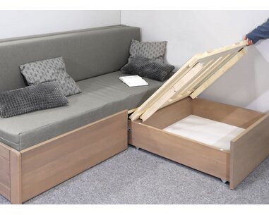 Rozkládací postel Fuego bez čel