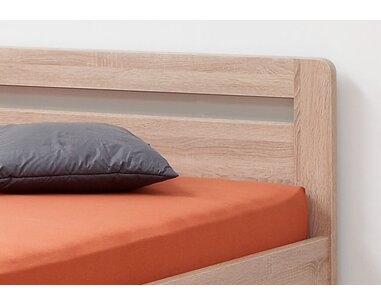 Postel jednolůžko KARLO, lamino, 140 x 200 cm - LP07